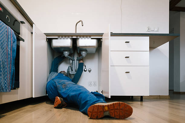 Professional Drain Cleaning technician working in New Castle, PA
